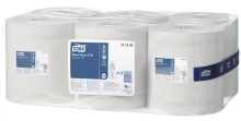 Papírová utěrka Tork Basic 121208, 2vrstvá, bílá, systém M2