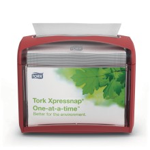 Stoln zsobnk na ubrousky Xpressnap Tork 272612, erven, systm N4