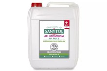 Dezinfekce na ruce Sanytol, gelová, 5 l