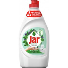 Prostedek na ndob Jar Sensitive, tee tree a mta, 450 ml