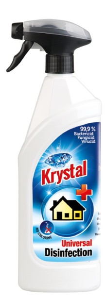 Dezinfekce na povrchy Krystal, rozpraova, 750 ml