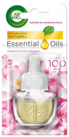 Nhradn npl ve spreji Air Wick Elektric, mangolie & tee, 19 ml