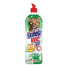 istc prostedek na WC Fixinela, gelov, citrus, 750 ml