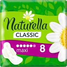 D�msk� vlo�ky Naturella Classic Maxi, 8 ks