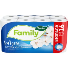 Toaletn� pap�r Tento Family White, 2vrstv�, 16 ks