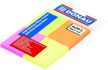 Samolep�c� blo�ek DONAU ECO, 38 x 51 mm, mix neon, 200 l�stk�