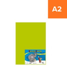 Kreslic� karton Stepa A2, sv�tle zelen�, 180g/m2, 10 list�
