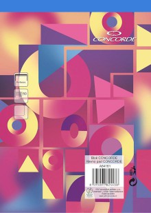 Pozn�mkov� blok Concorde, A4, nelinkovan�, 50 list�