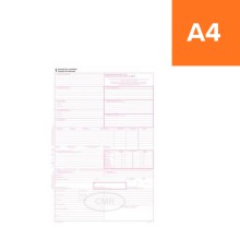 Mezin�rodn� n�kladn� list CMR Optys A4, 5 list�