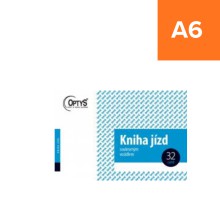 Kniha j�zd soukrom�m vozidlem Optys A6, 32 list�