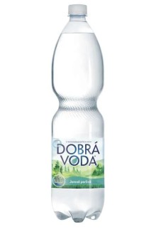 Miner�ln� voda Dobr� voda, jemn� perliv�, 1,5 l