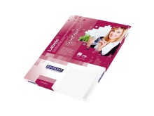 Etikety Print A4, 210 x 297 mm, st��brn�, 50 list�