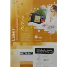 Etikety A4, 63,5 x 46,6 mm, matn� b�l�, 100 list� po 18 etikat�ch