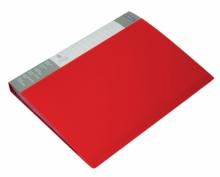 Katalogová kniha Office products A4, 10 kapes, červená