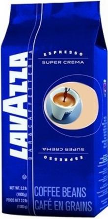 Kva Lavazza super crema, zrnkov, 1 kg