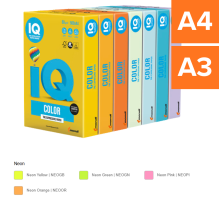 IQ COLOR A3 - A4, r�zn� neonov� barvy