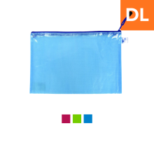 Desky - ob�lka Karton PP DL, s�ovan�, se zipem, r�zn� barvy