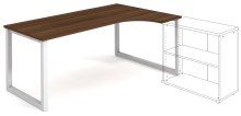 Kancelářský stůl<br>UE O 1800 L<br>180 x 120 cm