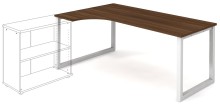 Kancelářský stůl<br>UE O 1800 P<br>180 x 120 cm